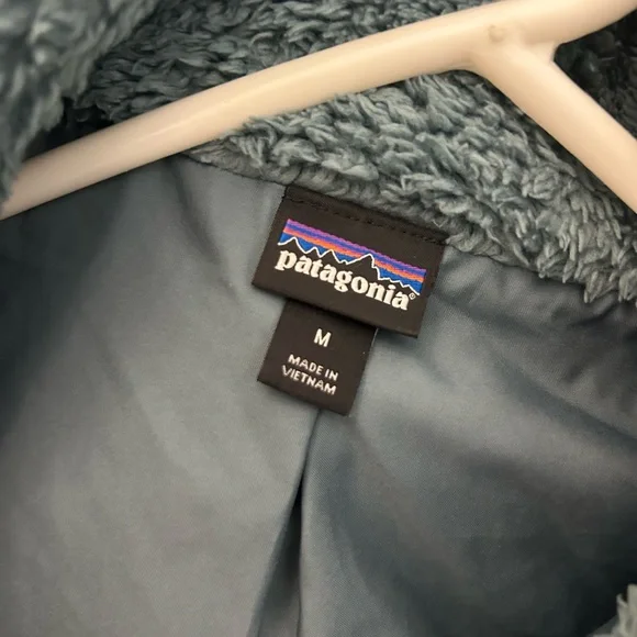 Patagonia Sherpa Vest in Seafoam Green